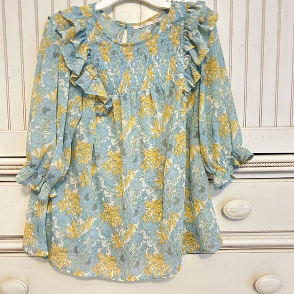 Mi Ami sheer blouse